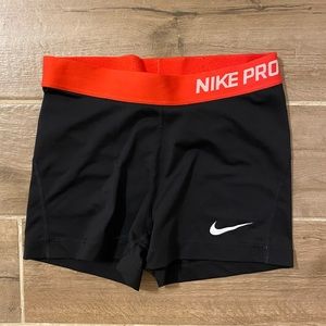red and black Nike Pro women’s spandex!